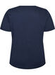T-shirt with motif, Blue, Packshot image number 1