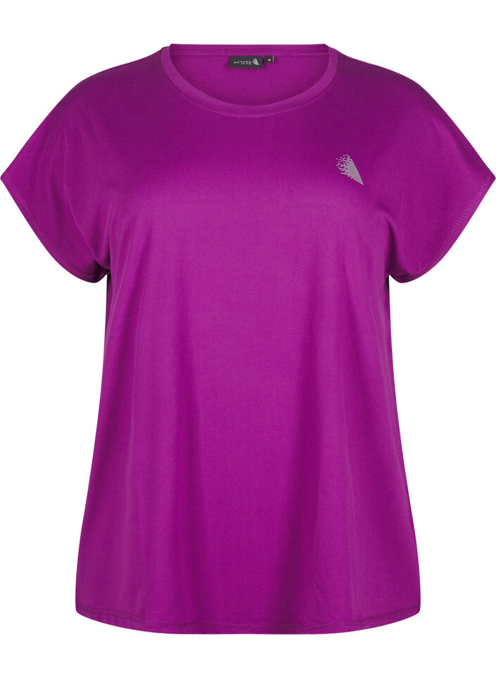 T-shirt, Purple, Packshot image number 0