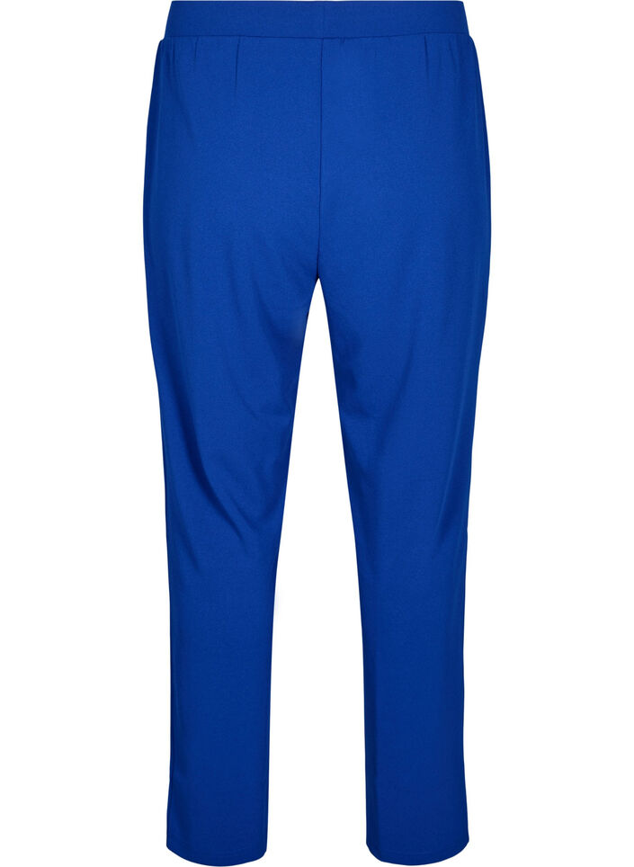 Straight fit trousers, Blue, Packshot image number 1