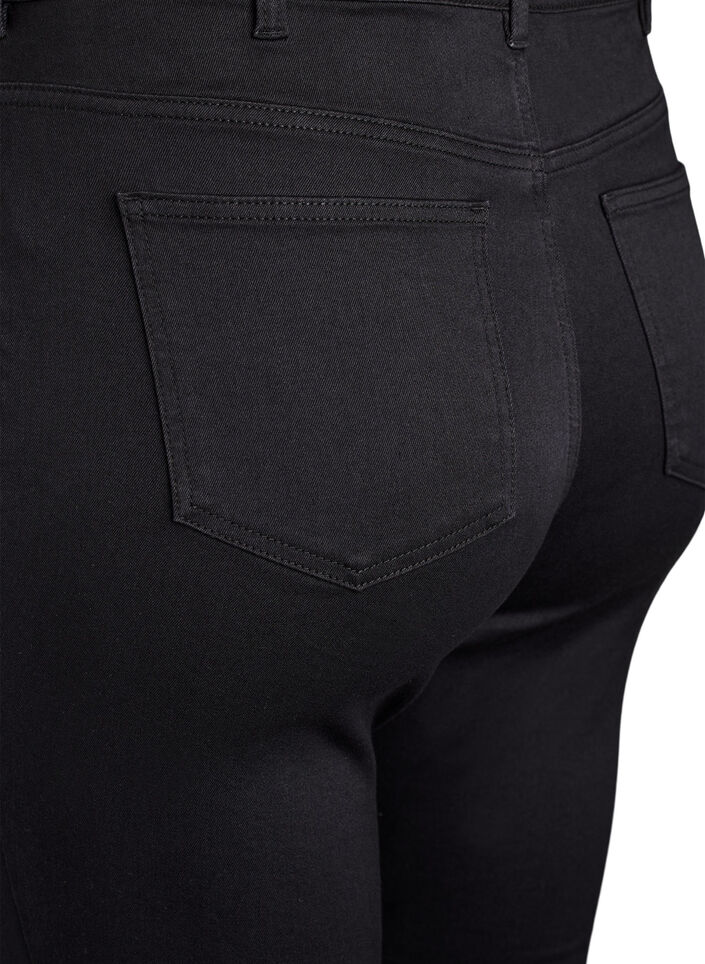 Super slim Amy jeans with high waist, Black, Packshot image number 3