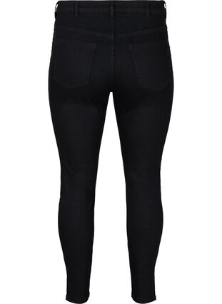 Promotional item - Cropped Amy jeans with slit, Black, Packshot image number 1