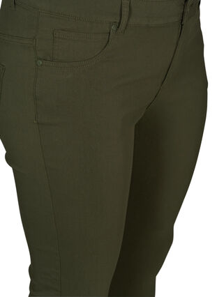 Slim fit trousers with pockets, Ivy green, Packshot image number 2