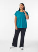 Solid-coloured training T-shirt, Green, Model image number 1