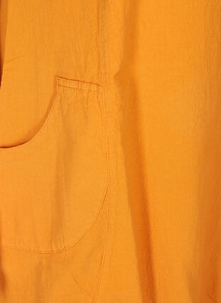 Dress with pockets, Spruce Yellow, Packshot image number 3