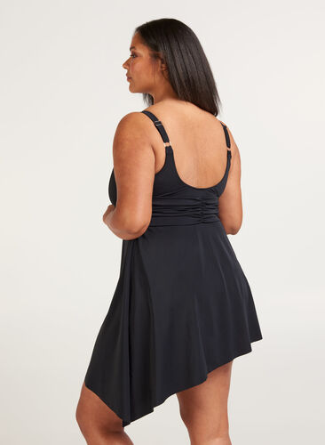 Swim dress, Black, Model image number 1