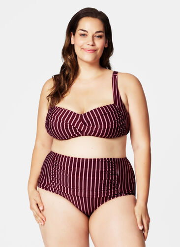 Bikini top, Port Royal Striped, Model image number 0