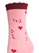 2-pack Christmas socks, Pink, Packshot image number 2