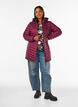 Lightweight jacket with pockets and detachable hood, Red, Model image number 1