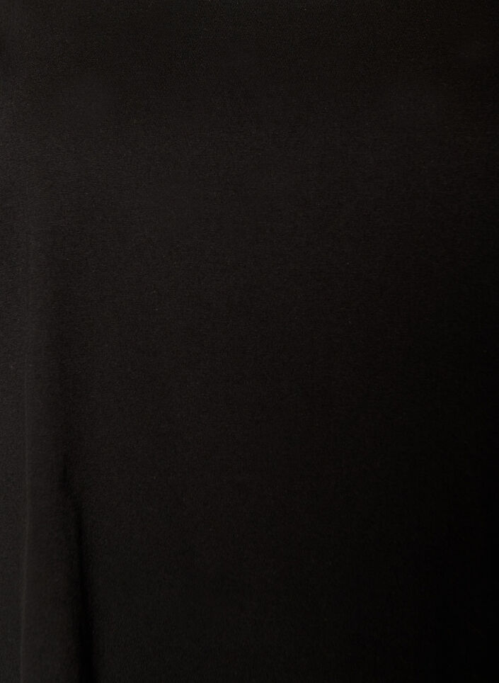 2-pack T-shirt dress with short sleeves, Black, Packshot image number 3