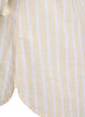 Shirt in linen and viscose with 3/4 sleeves, Beige, Packshot image number 3