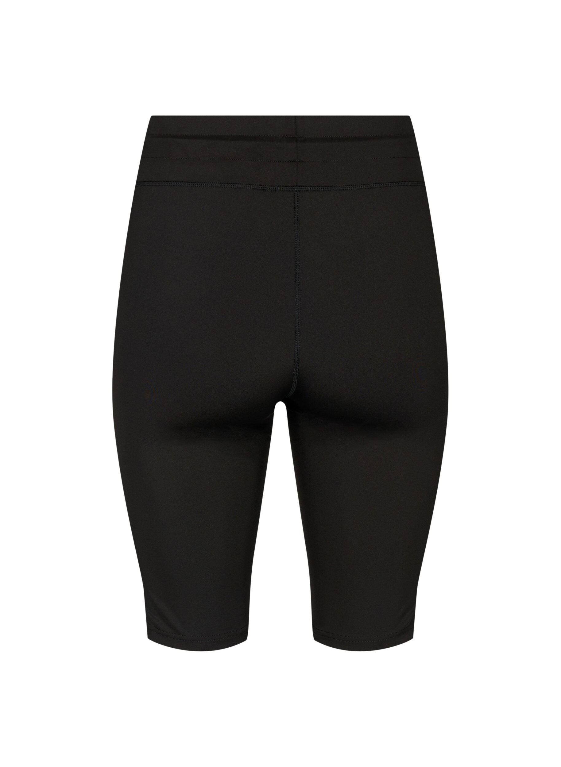Zizzifashion Tight-fitting training shorts with pockets, Black, Packshot image number 1