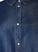 Denim shirt in lyocell with press studs, Blue, Packshot image number 2