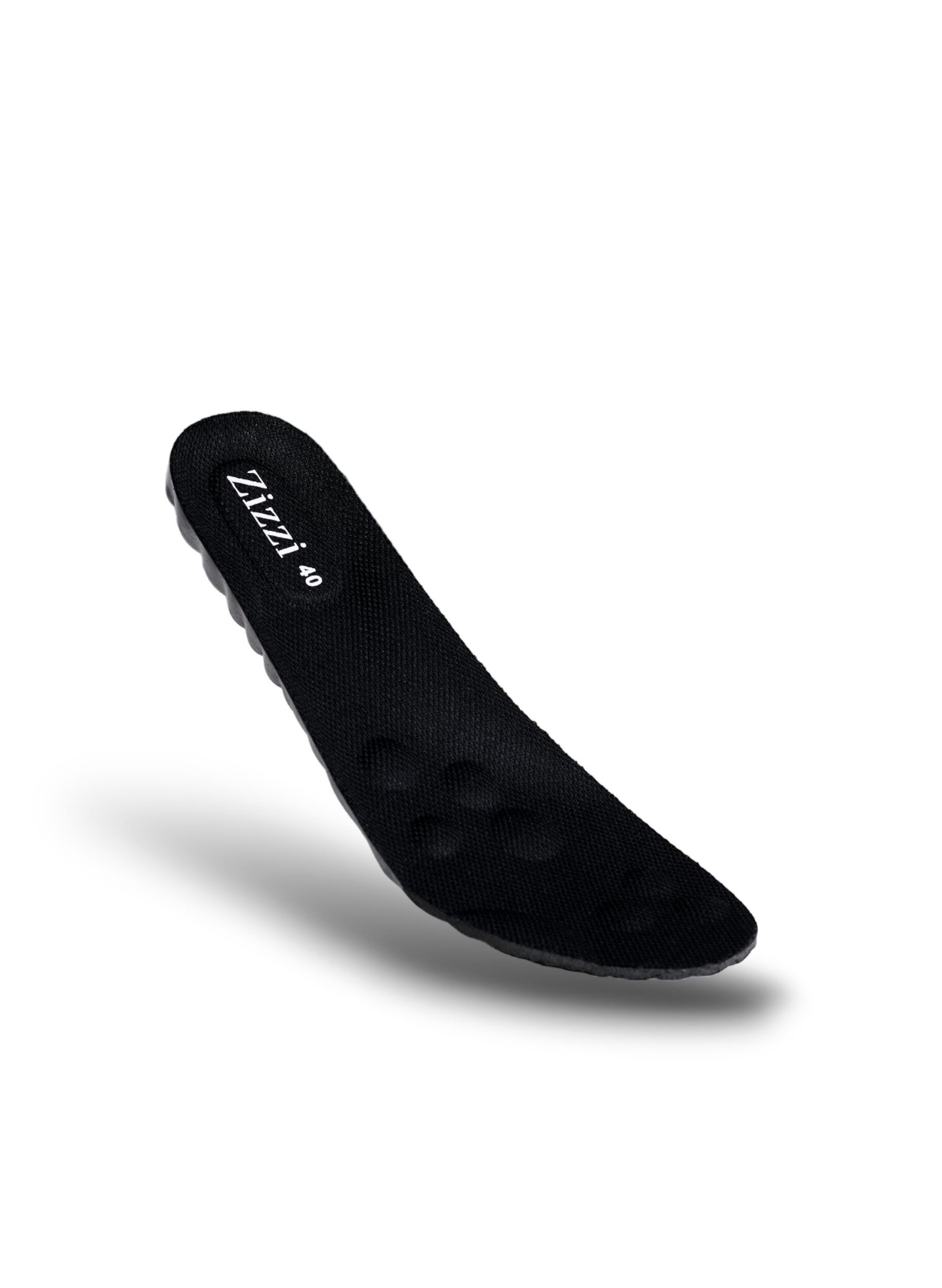 Zizzifashion Shock-absorbing insole, Black, Packshot image number 0
