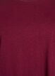 Cotton T-shirt with round neck, Dark Bordeaux, Packshot image number 2