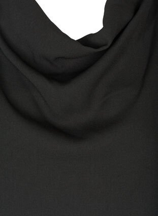 Blouse with long sleeves, Black, Packshot image number 2