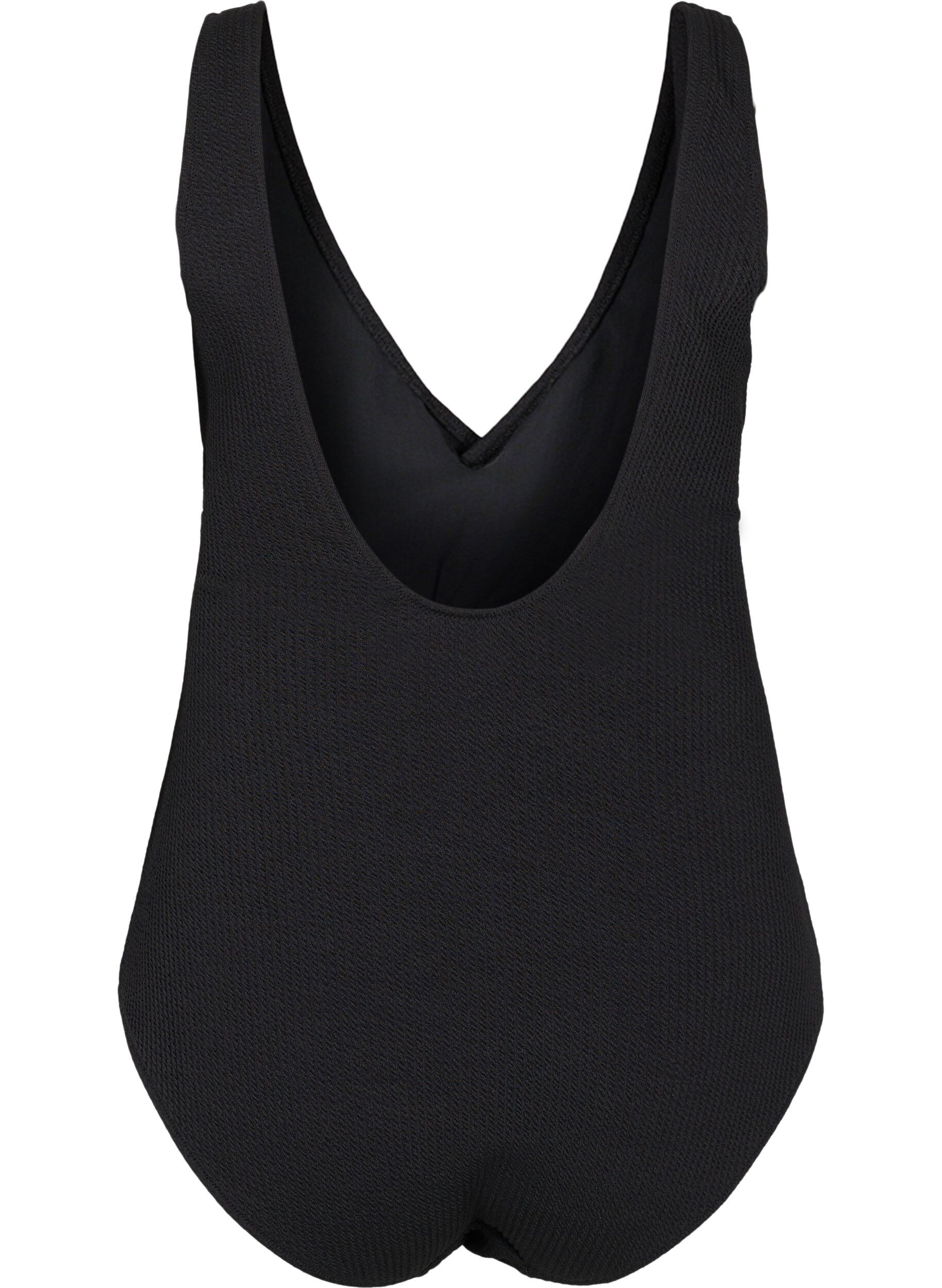 Zizzifashion Swimsuit with wrap effect, Black, Packshot image number 1