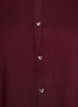 Knit cardigan with heart buttons and short sleeves, Red, Packshot image number 2