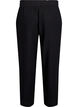 Loose trousers in linen and viscose, Black, Packshot image number 1