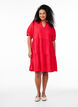 Short A-line dress, Red, Model image number 1