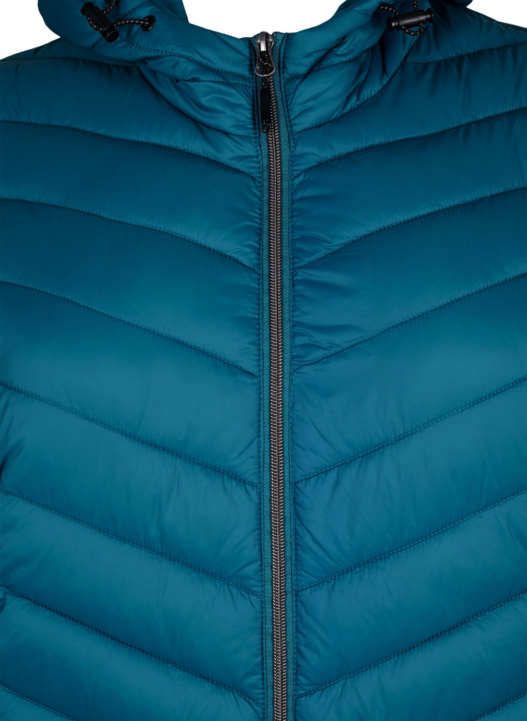 ZizzifashionLightweight jacket with hood, Petrol, Packshot image number 2