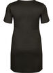 Tight-fitting dress with V-neck and strap detail, Black, Packshot image number 1
