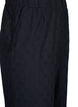 Loose trousers with hole pattern, Black, Packshot image number 2
