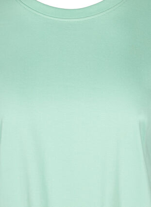 Short-sleeved cotton T-shirt, Lichen, Packshot image number 2