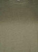 Basic cotton T-shirt with round neck, Green, Packshot image number 2