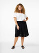 2-pack skirt in viscose, Black, Model image number 0