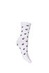 Cotton socks with patterns, White, Packshot image number 1