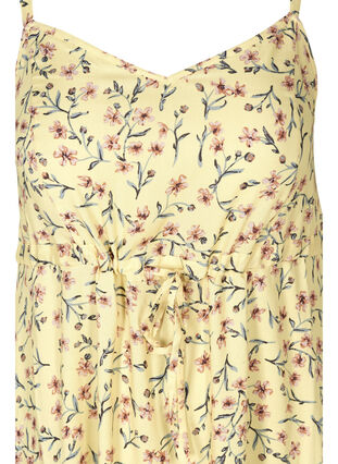 Dress , YELLOW FLOWER PRINT, Packshot image number 2