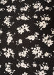 Blouse with short sleeves and floral print, Black, Packshot image number 2