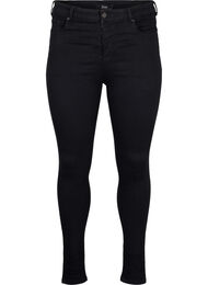 Super slim jeans with high waist, Black, Packshot