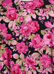 Short-sleeved cotton dress with print, Black, Packshot image number 2