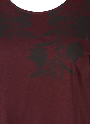 T-shirt with print, Port Royal w. Black, Packshot image number 2