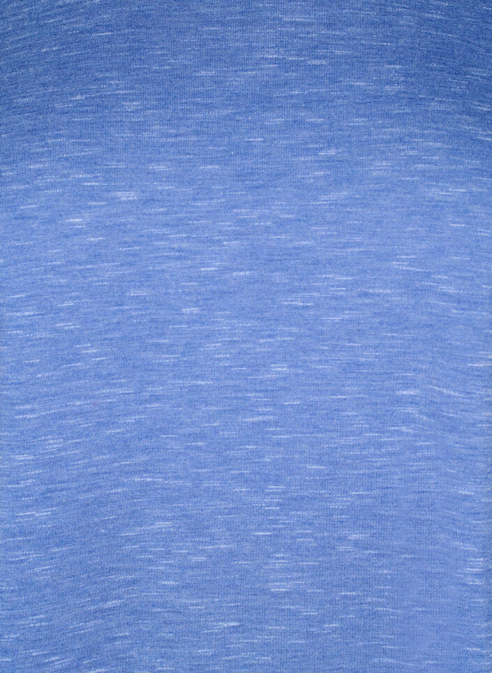 Loose workout t-shirt with short sleeves, Blue, Packshot image number 2