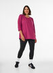 Sports top with 3/4 sleeves, Pink, Model image number 1