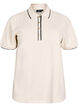 Short sleeve polo shirt, Beige, Packshot image number 0