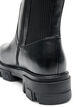 Chelsea boot with a chunky sole and ribbed panels, Black, Packshot image number 4