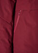 Winter jacket with hood and adjustable waist, Red, Packshot image number 3