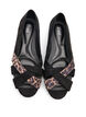 Wide fit - Pointed ballerina flats, Black, Packshot image number 2