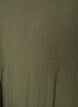 A-line midi dress in cotton muslin, Green, Packshot image number 2