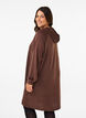 Long-sleeved sweat dress with hood, Chocolate M. Mél., Model image number 1