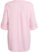 Cotton muslin tunic with broderie anglaise, Rose, Packshot image number 1