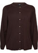Cardigan with round buttons, Brown, Packshot image number 0