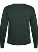 Long-sleeved basic T-shirt with round neck, Green, Packshot image number 1