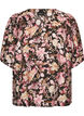 Viscose blouse with V-neck, Rose, Packshot image number 0