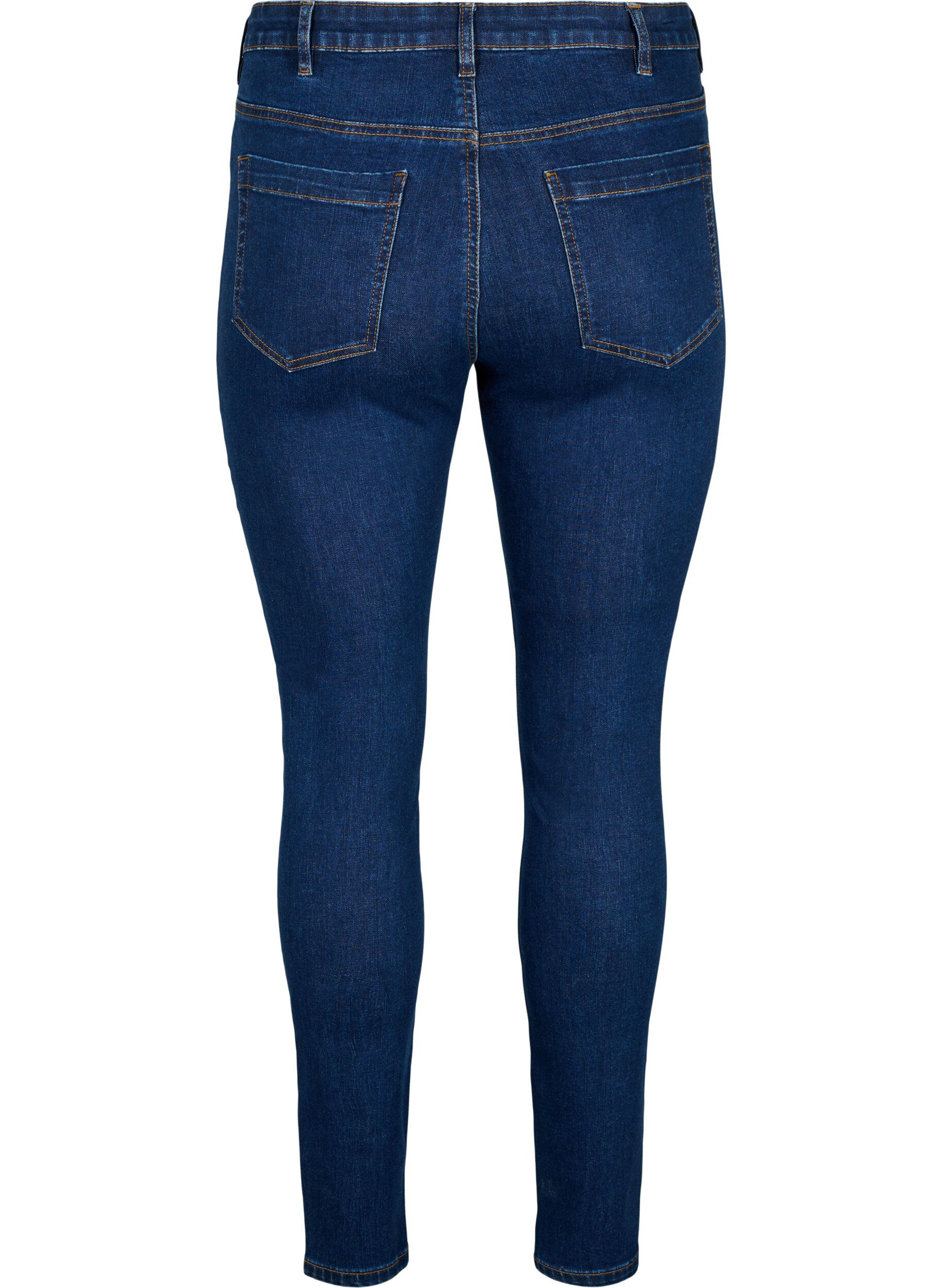 ZizzifashionAmy jeans with a high waist and super slim fit, Blue, Packshot image number 1