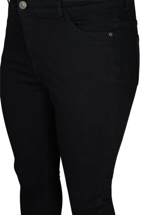 Super slim Amy jeans with high waist, Black, Packshot image number 2