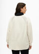 Knitted blouse with Raglan sleeves, Birch Mel., Model image number 1